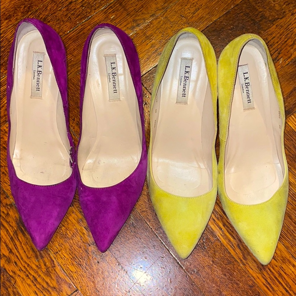 2 Pairs of LK Bennet Pumps